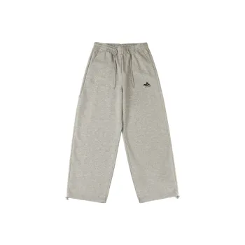 BORDERLESS BDLS Knitted Sweatpants Unisex Heather Gray