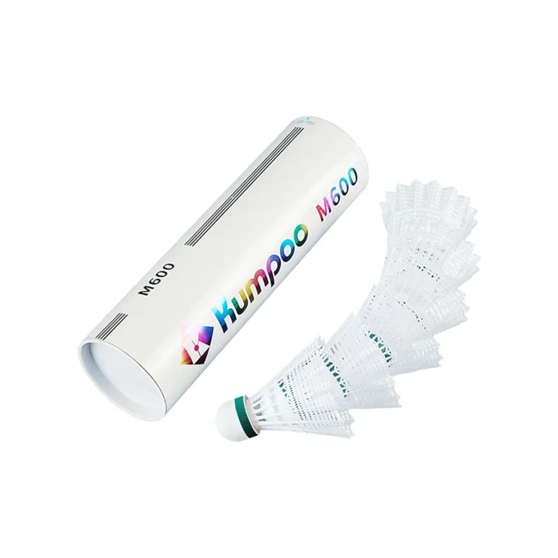 KUMPOO M600 6 Pack Nylon Competition Training Shuttlecocks-0