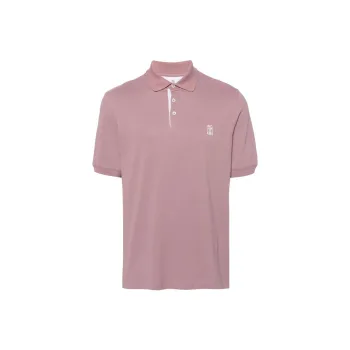 Brunello Cucinelli Polo Shirt Men's Purple