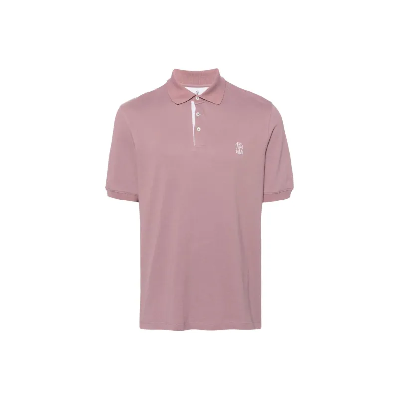 Brunello Cucinelli Polo Shirt Men's Purple-0