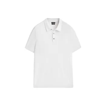 Massimo Dutti Polo Shirt Men's White