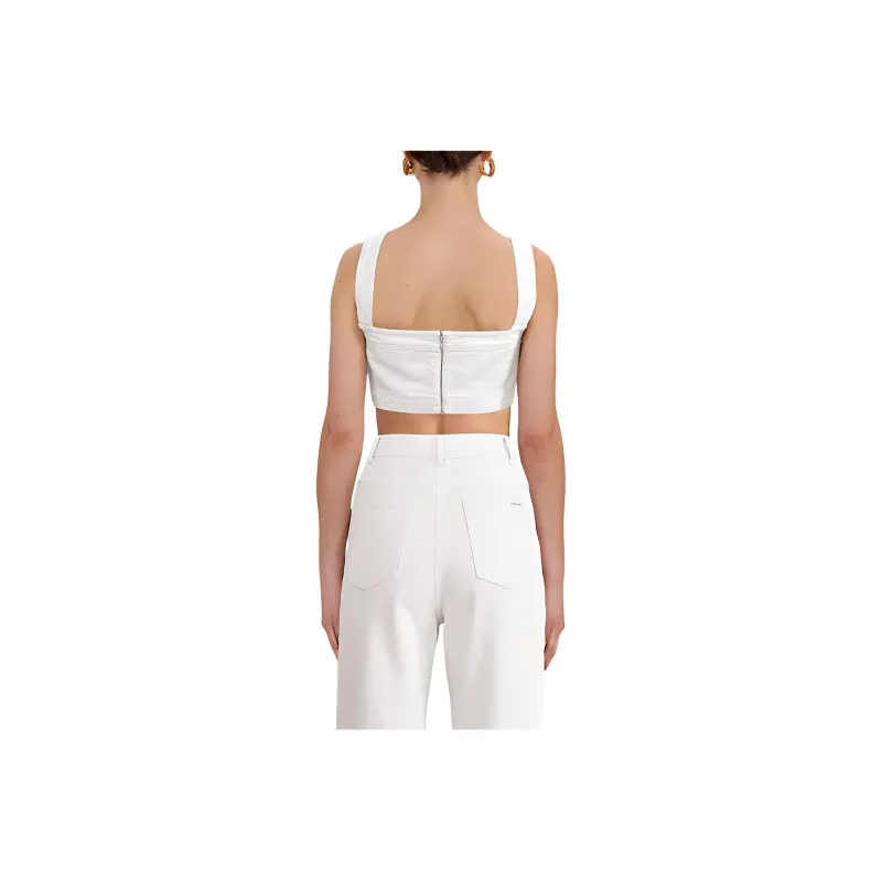 Self portrait Camisoles Women's White-1