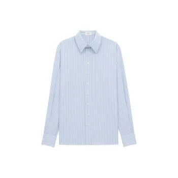 SAINT LAURENT Striped Button Up Shirt