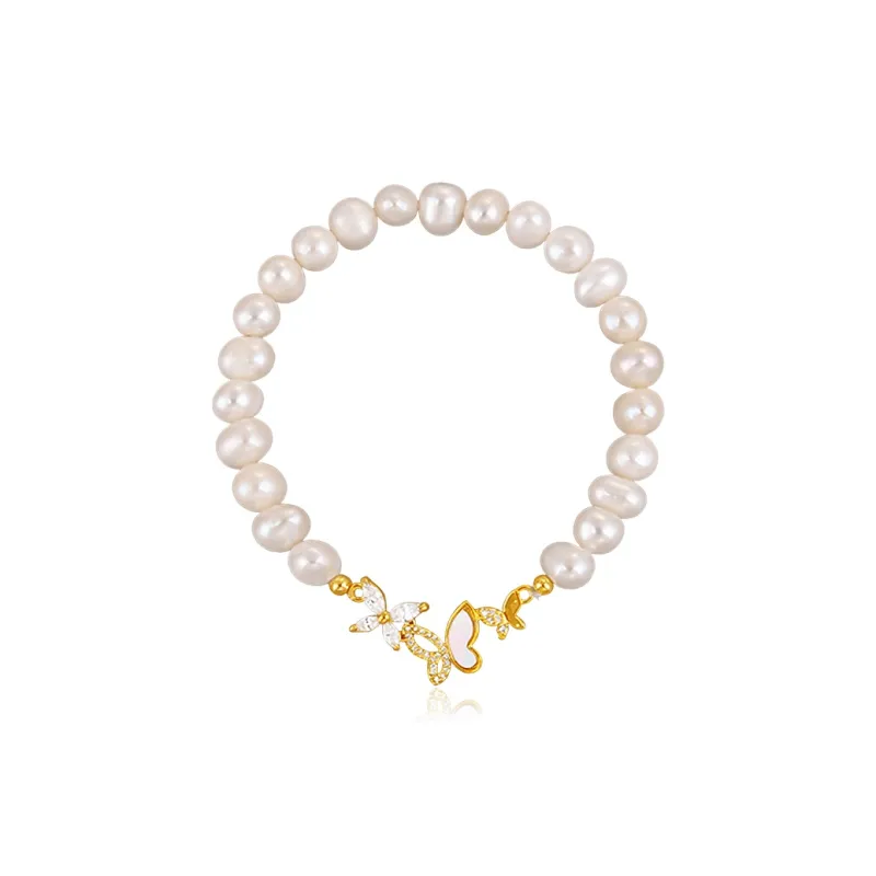 Taste The Color Pearl Bracelets Women's-0