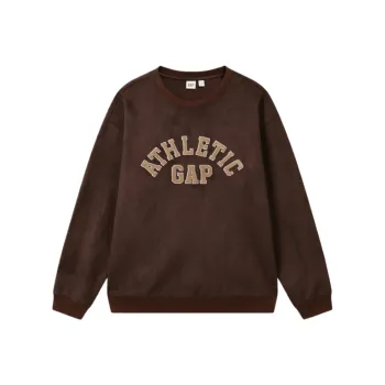 GAP Fall Sweatshirt Unisex Brown