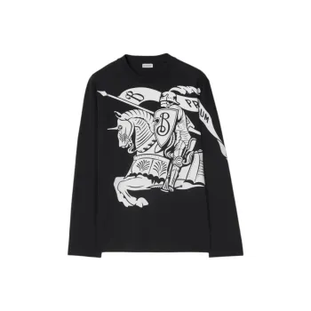Burberry Ekd Crewneck Long Sleeved T Shirt