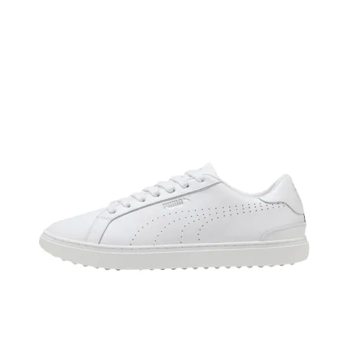 PUMA Classic G Low Top Golf Shoes Men's White