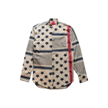 424 American Flag Print Tunic