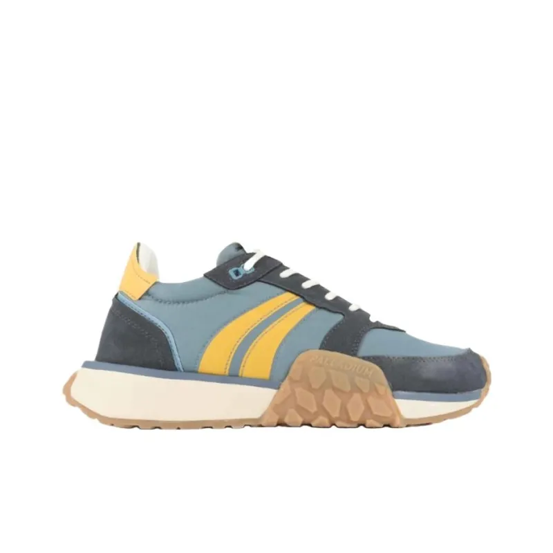 Palladium Troop Runner Anti Slip Wear Resistant Low Top Casual Shoes Unisex Blue-1
