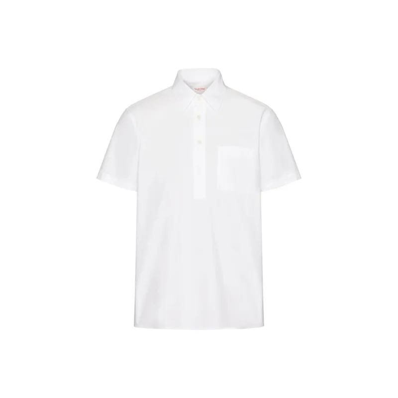 Valentino SS24 Polo Shirt Men's White-0