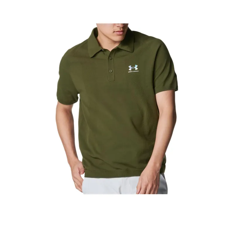 Under Armour Polo Shirt Men's Green-0
