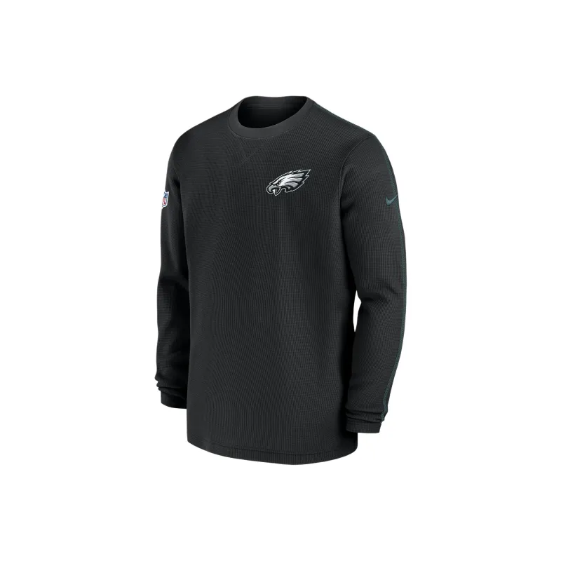 Nike Philadelphia Eagles Sideline Coach Men's Nike Nfl Long Sleeve Top-0
