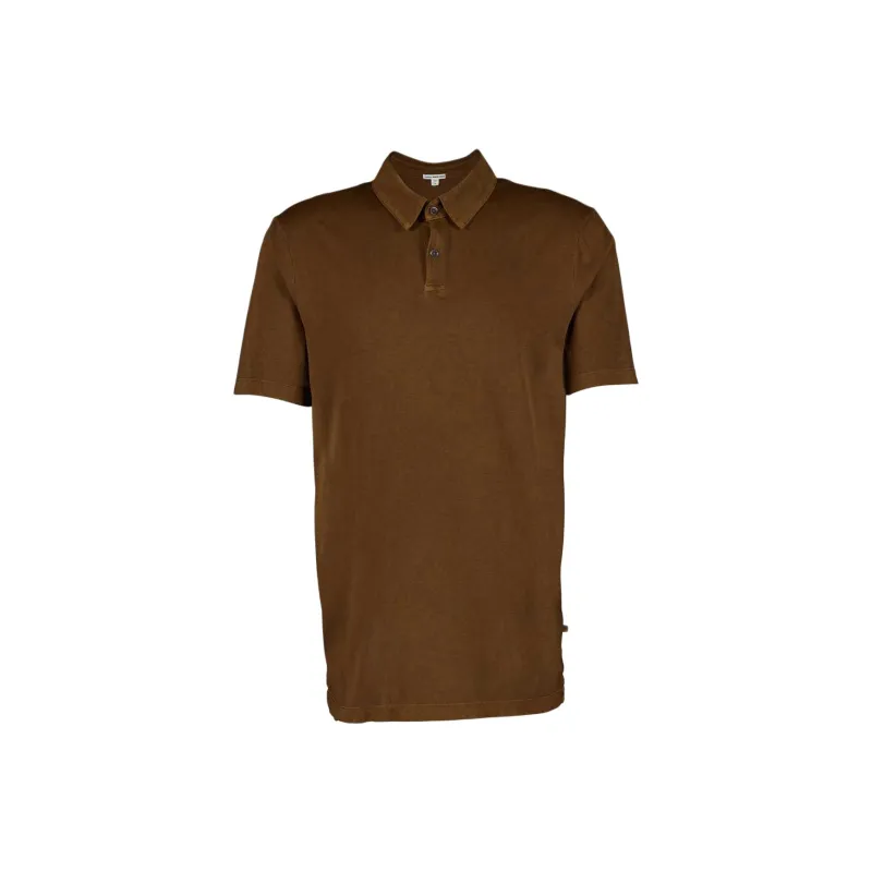 JAMES PERSE Polo Shirt Men's Brown-0
