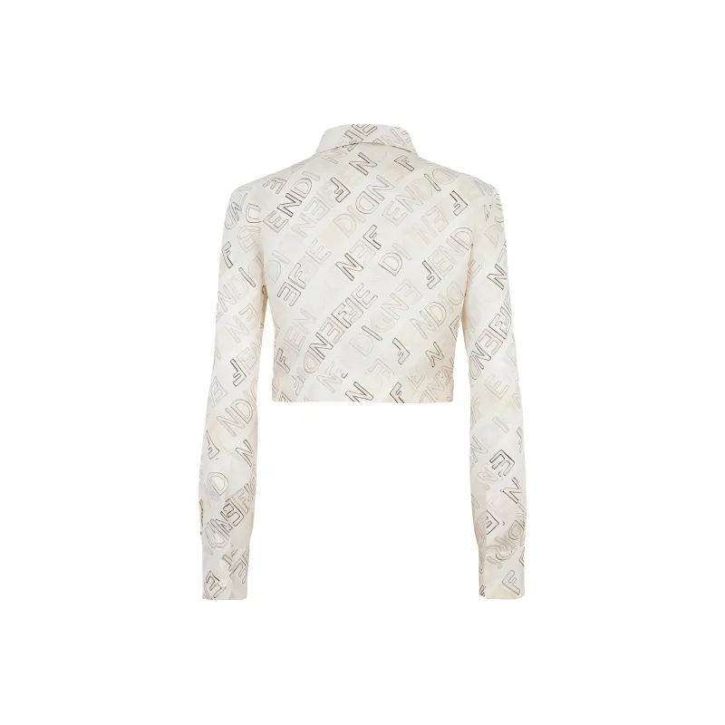 FENDI Shirts Women's White-1