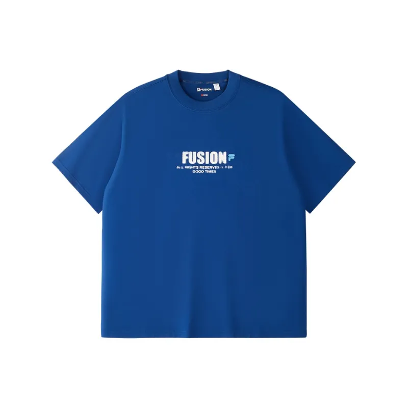 FILA FUSION T Shirt Unisex Anaya Blue-0