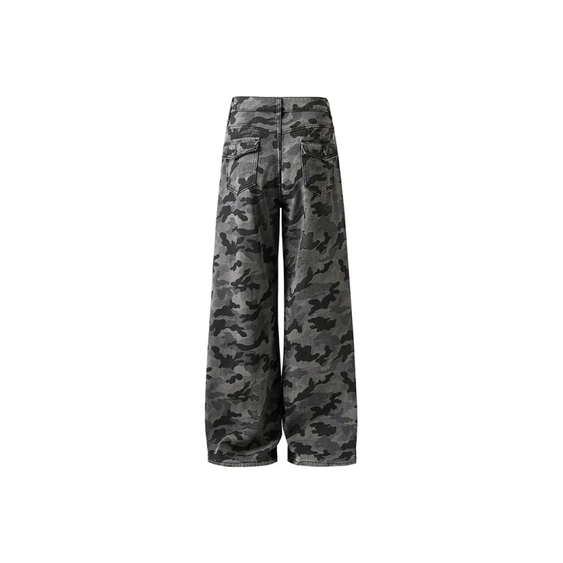 ZNZX Jeans Loose Fit Women's Gray-8