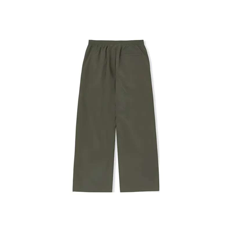 Nerdy Casual Pants Unisex Army Green-1