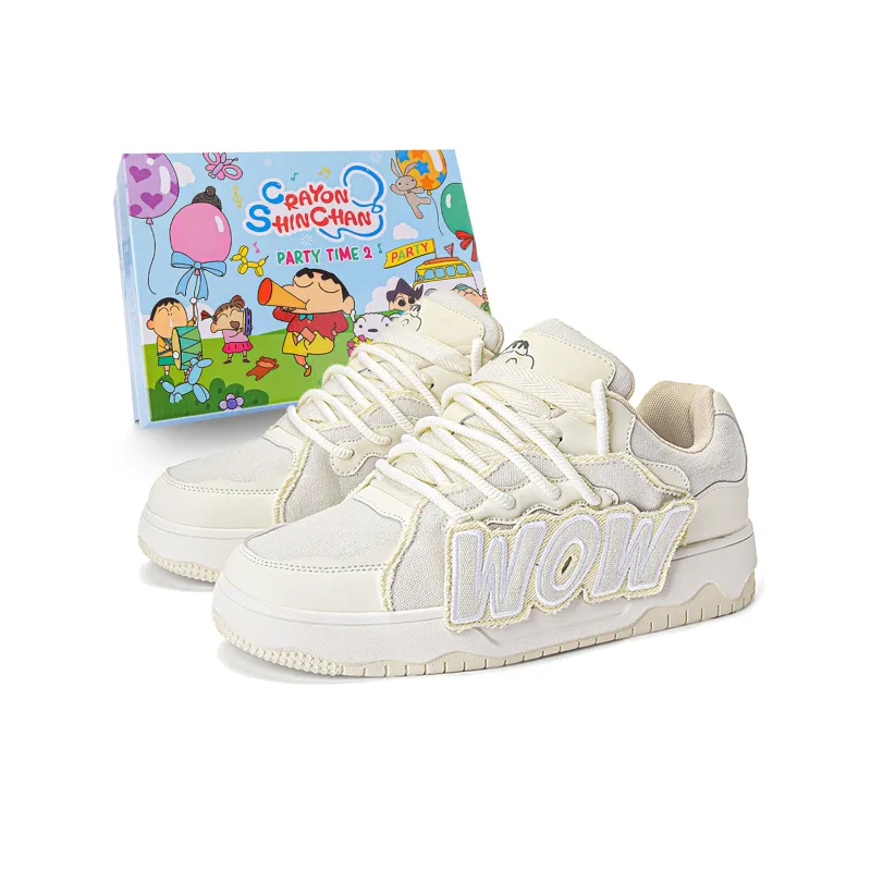 Crayon Shinchan Slip Resistant And Breathable Low Top Skateboard Shoes Unisex-14