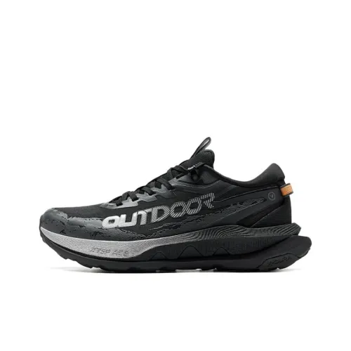 XTEP Wear resistant, Non slip And Breathable Low Top Casual Shoes Men's Black