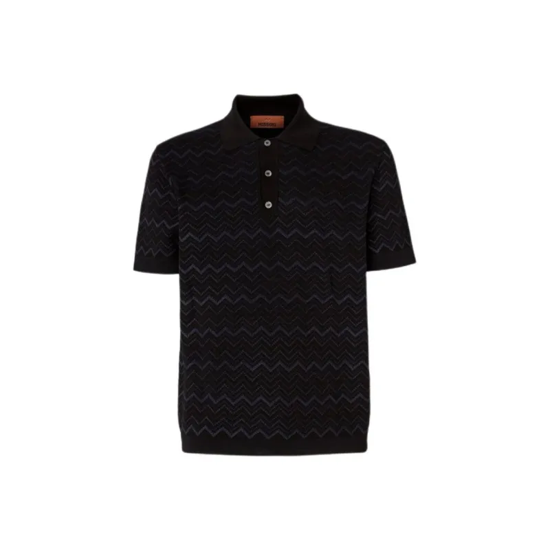 MISSONI Zigzag Polo Shirt-0