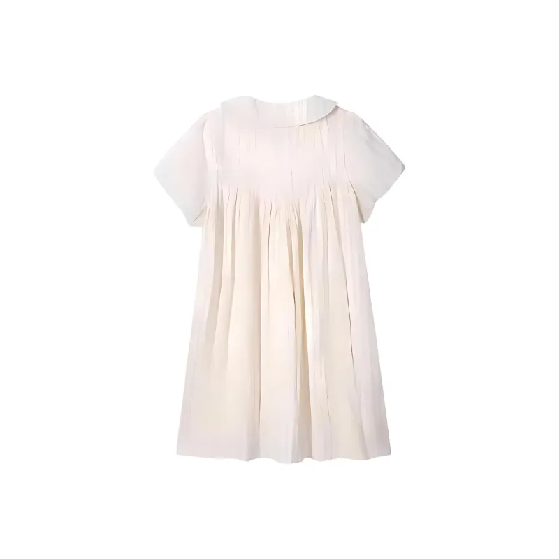 KKX Short Sleeved Dress Women's Ecru-1