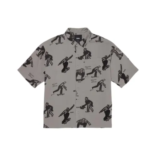 Vans x Bolin Asian Artist Co-brand SS24 Shirt Men's Gray