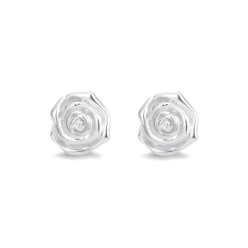 PIARA Stud Earrings Women's Silver