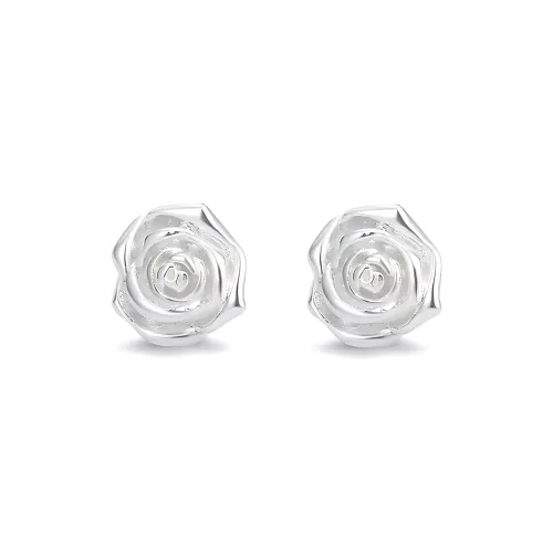 PIARA Stud Earrings Women's Silver