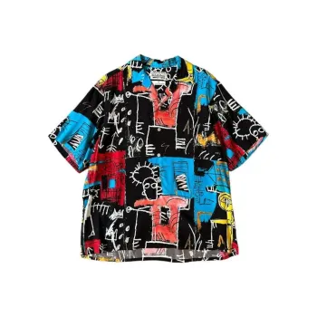 WACKO MARIA x Jean Michel Shirt Unisex Multicolor