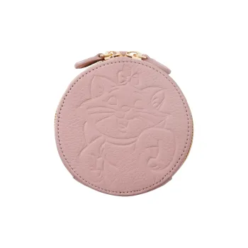 Disney Cow Leather Coin Purse Women's Pink