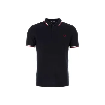 FRED PERRY Twin Tipped Short Sleeved Polo Shirt