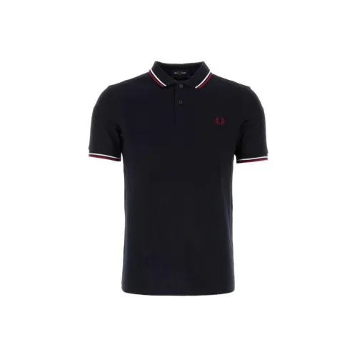 FRED PERRY Twin Tipped Short Sleeved Polo Shirt