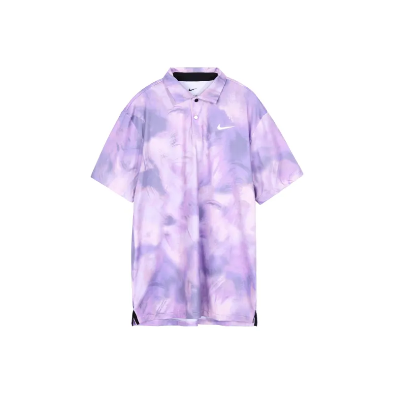 Nike Tour Polo Shirt Men's Dark Purple-0