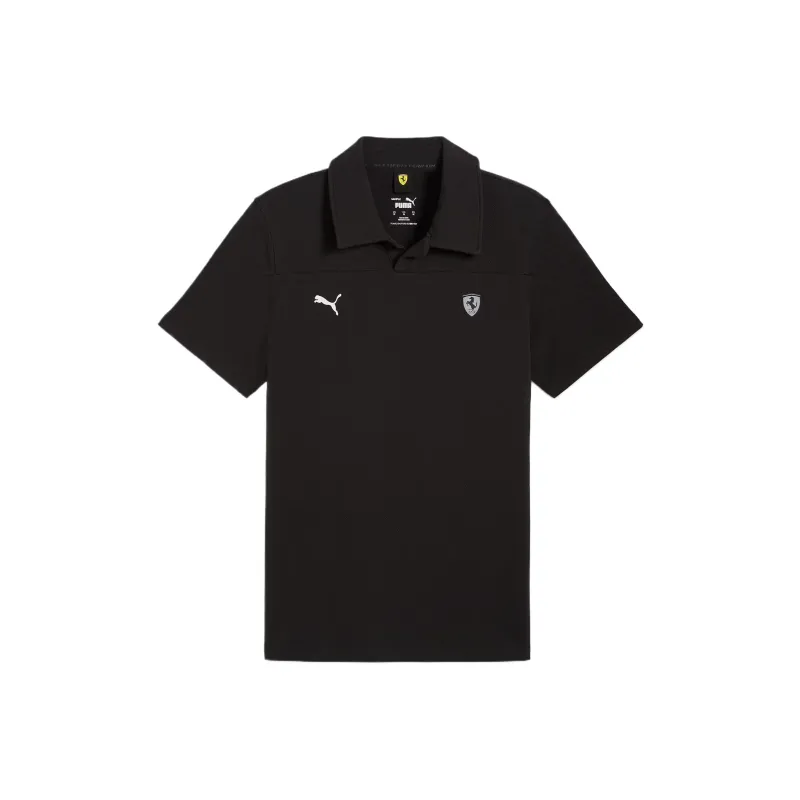 PUMA x Ferrari , SCUDERIAAShield Puma Cat Polo Shirt Men's Black-0