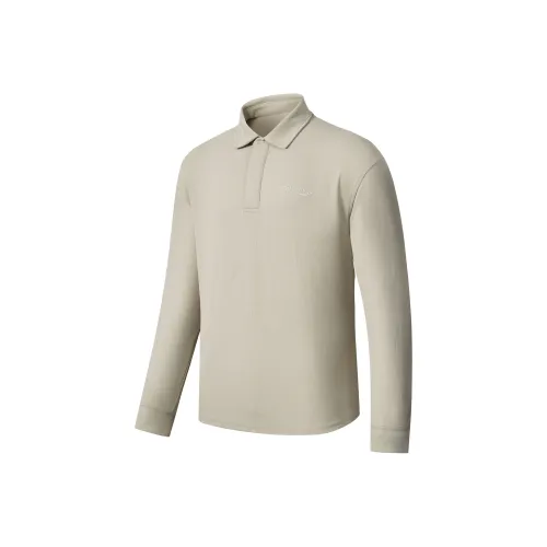 Saucony Polo Shirt Men's Light Heather Green Khaki