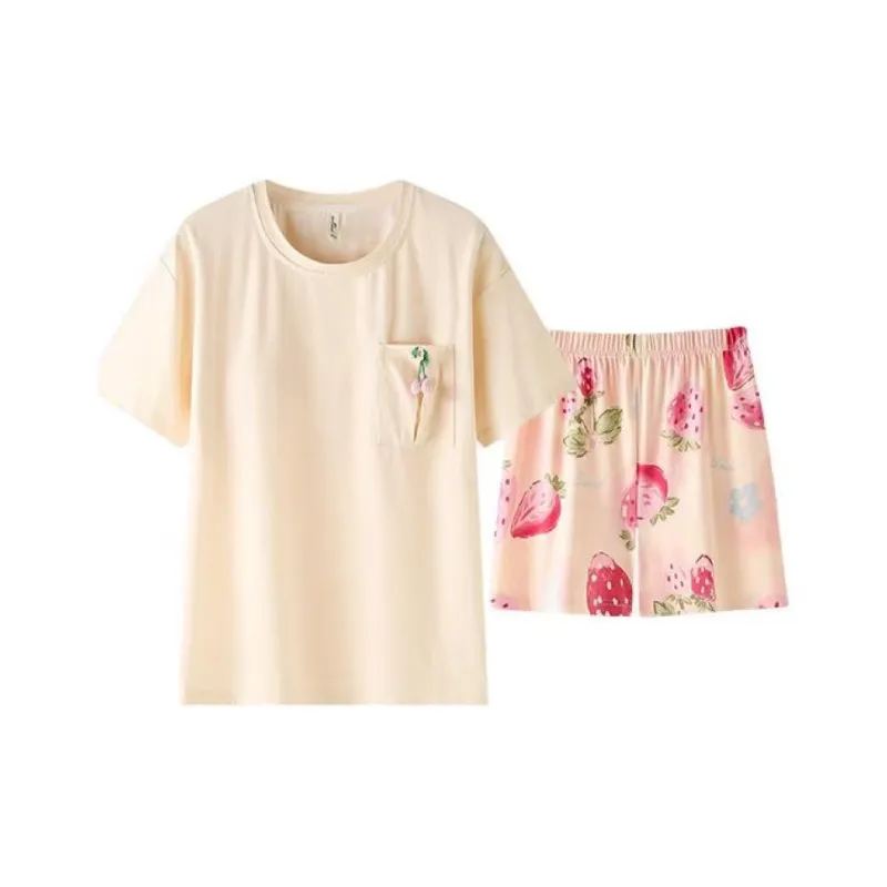 ZAO FU NIAO Pajama Set Women's Image Color-0