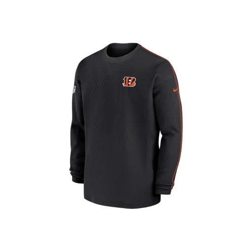Nike Cincinnati Bengals Sideline Coach Men's Nike Nfl Long Sleeve Top