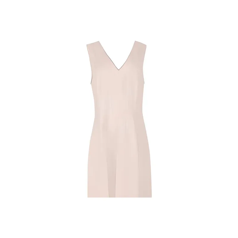 Brunello Cucinelli V neck Linen Maxi Dress-6