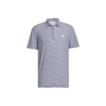 Adidas Ultimate365 Mesh Print Polo Shirt Polo Shirt Men's Blue