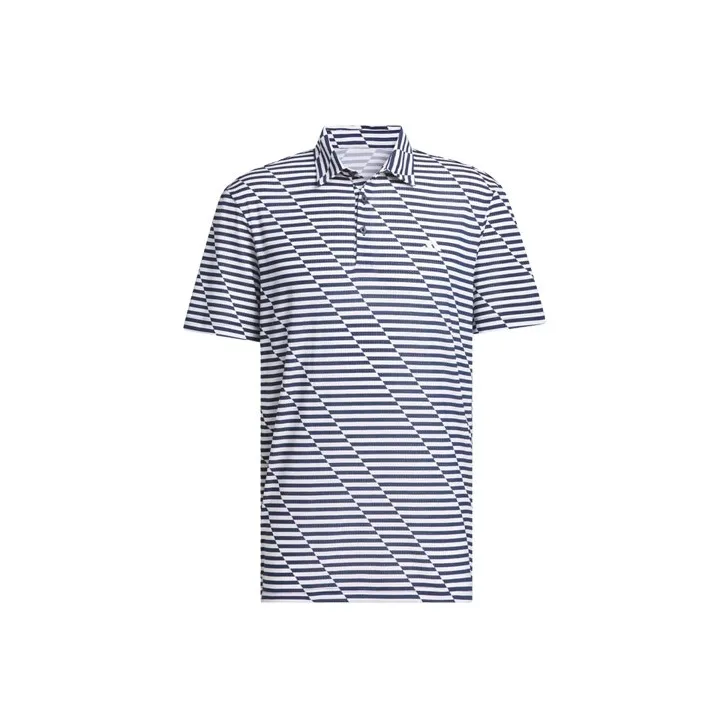 Adidas Ultimate365 Mesh Print Polo Shirt Polo Shirt Men's Blue-0