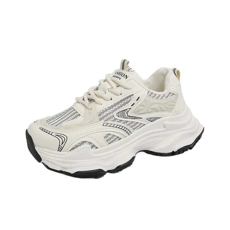 Boogie Bear Height Increasing Low Top Chunky Sneakers Women's-2