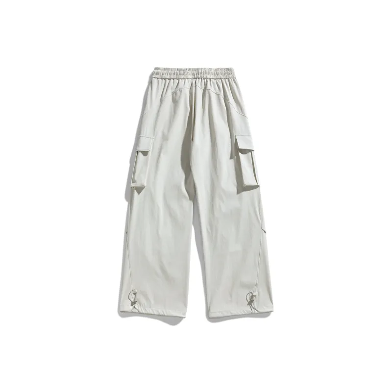 RASHOMONG Casual Pants Unisex-16