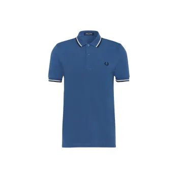 FRED PERRY Polo Shirt Men's Blue