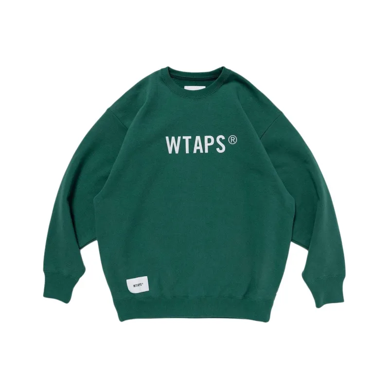 WTAPS Logo embroidered Cotton Sweatshirt-3