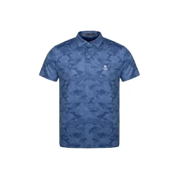 GFORE Polo Shirts Men Blue