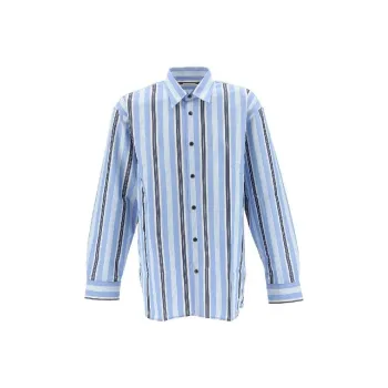 DRIES VAN NOTEN Shirts Men Light Blue