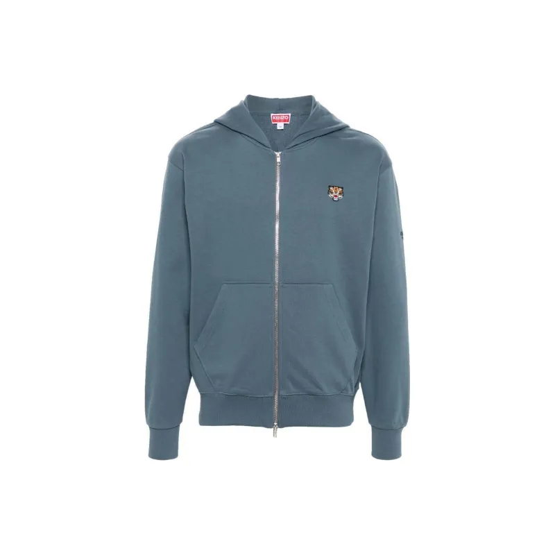 KENZO Lucky Tiger Zip up Hoodie-0