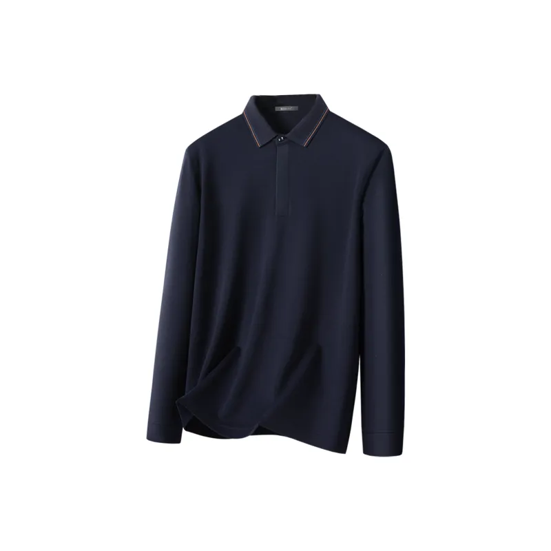 Red bean Polo Shirts Men-5