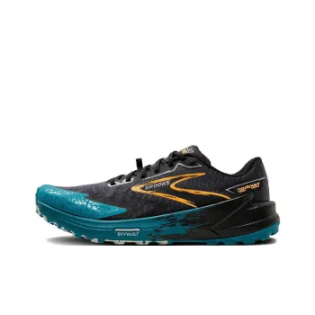 Brooks Cushioning, Wear Resistant Low Top Casual Trail Running Shoes Men's Black