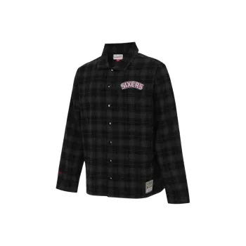 Mitchell & Ness x NBA Philadelphia 76ers Shirt Men's Black